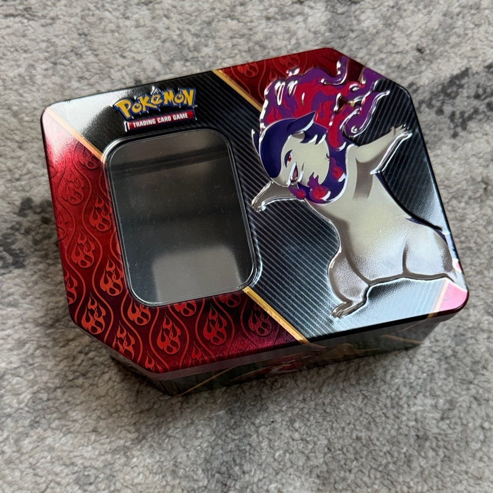 Pokemon Bath & Body Tin - Red and Silver